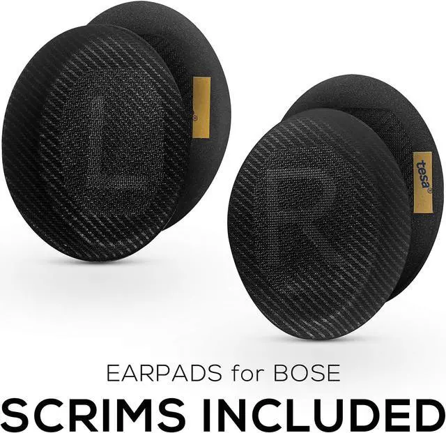 Alt view image 3 of 5 - Replacement Earpads for Bose QuietComfort 35 (QC35) & 35 II (QC35 ii) Headphones, with Memory Foam, Leather & Added Thickness for Better Comfort & Noise Isolation