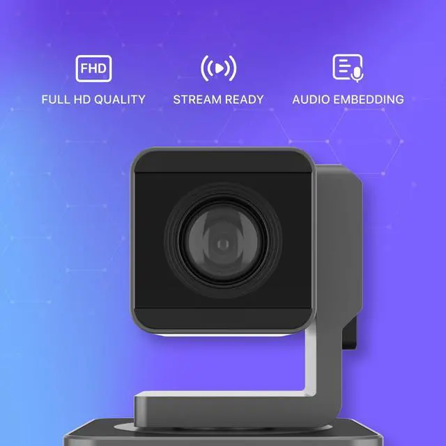 Alt view image 3 of 5 - BZB GEAR Compact PTZ 1080P FHD 10X Camera with HDMI/SDI/USB 3.0/POE (10X Optical Zoom)