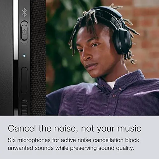 Alt view image 3 of 5 - Bowers & Wilkins Px7 S2 Over-Ear Headphones - Advanced Noise Cancellation, Technical Fabrics, 30-Hour Battery Life, 15-Min Quick Charging, Black