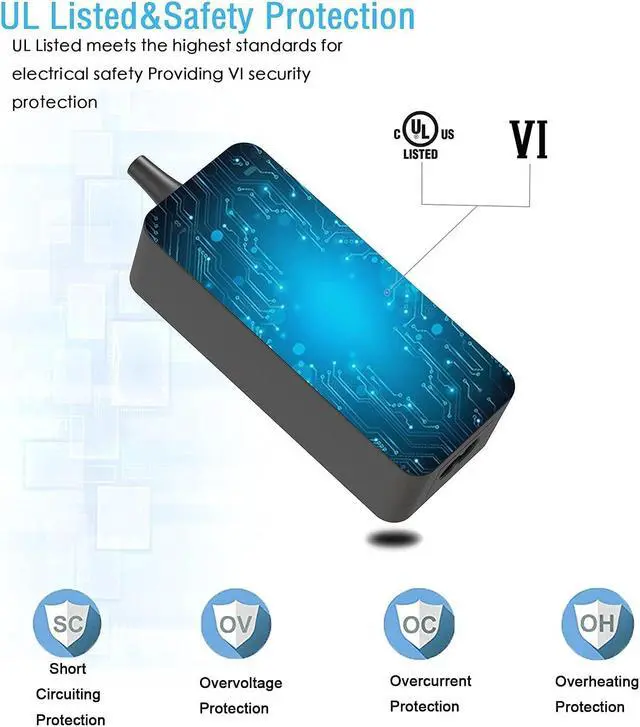 Alt view image 2 of 5 - UL Listed Superer AC Charger Replacement Fit for Acer Aspire V3 V 15 V15 V3-531 V3-551 V3-572 V3-572G V3-572P V3-572PG V3-574 V3-574G V3-574T Laptop Adapter Power Supply Cord