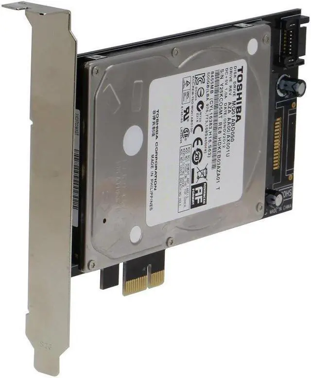 Alt view image 4 of 5 - Sedna PCI Express (PCIe) SATA III (6G) SSD Adapter with 1 SATA III Port (with Built in Power Circuit, no Need SATA Power Connector, Best for Mac), SSD not Included