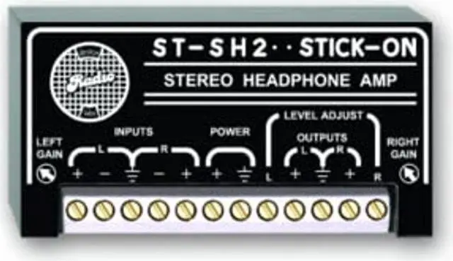 Main image of RDL ST-SH2 Stereo Headphone Amplifier - Stick-ON Series