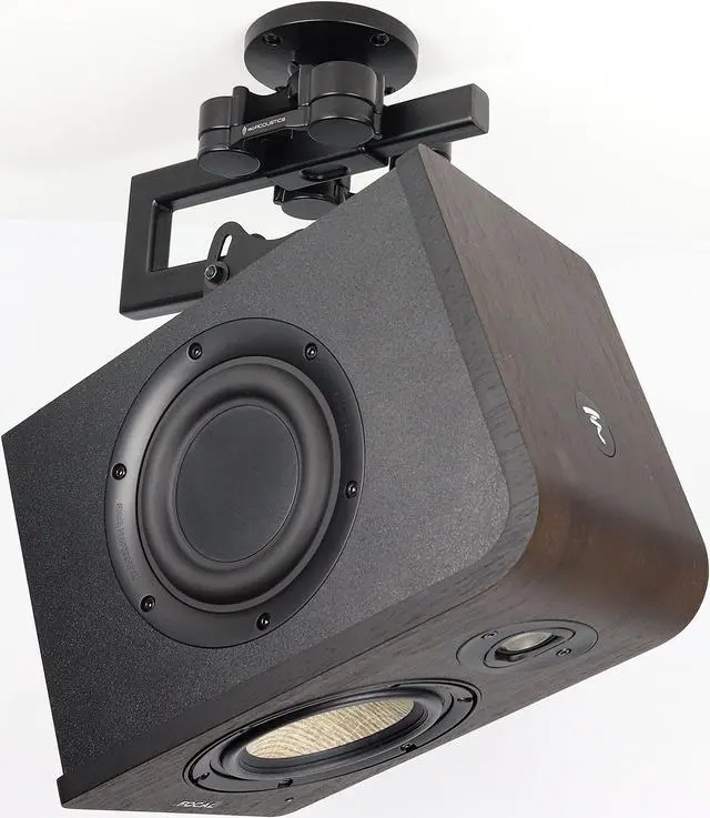 Alt view image 5 of 5 - IsoAcoustics V120 Ceiling and Wall Isolation Mount for Speakers. Max 40 lbs (18.1 kg)
