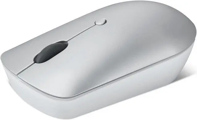 Alt view image 2 of 5 - Lenovo 540 Wireless Computer Mouse for PC, Laptop, Computer with Windows or Chrome OS - 2.4 GHz USB-C Wireless Pairing Receiver - Compact Size - 18-Months Battery Life - Ambidextrous - Cloud Grey