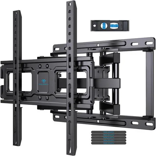 Alt view image 2 of 5 - PERLESMITH UL Listed Full Motion TV Wall Mount for Most 26-60 inch Flat Curved OLED 4K TVs & PSMFK9 TV Wall Mount Full Motion for 32-65 Inch Flat Curved Screen TVs