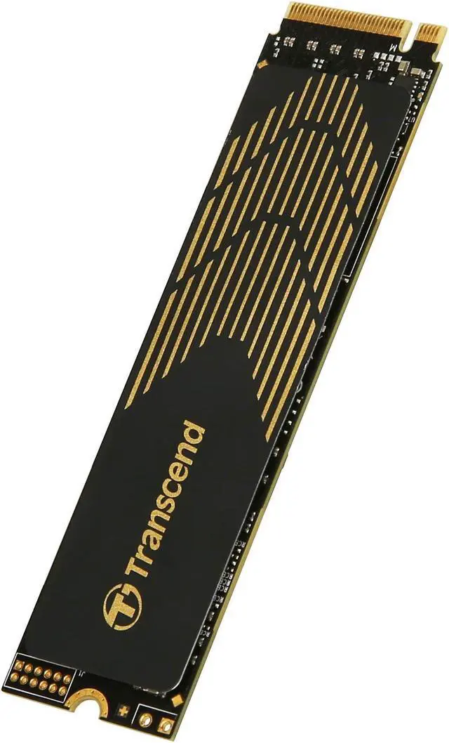 Alt view image 2 of 4 - Transcend TS1TMTE240S 1TB M.2 PCIe Gen4x4 NVMe MTE240S Internal Gaming Solid State Drive with Speeds up to 3,800MB/s