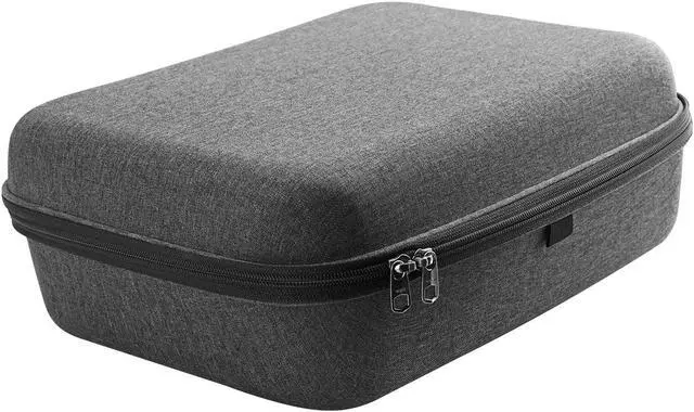 Alt view image 5 of 5 - Geekria Shield Case for Large-Sized Over-Ear Headphones, Replacement Protective Hard Shell Travel Carrying Bag with Cable Storage, Compatible with Sennheiser HD820 (Drak Grey)