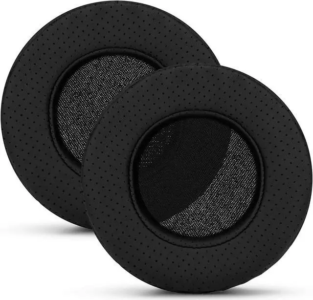 Main image of Brainwavz Round Memory Foam Earpads - Suitable Many Large Headphones - SteelSeries, HD668B, ATH, AKG K553, HifiMan, ATH, Philips, Fostex, Sony Ear Pad & More (Perforated Black)