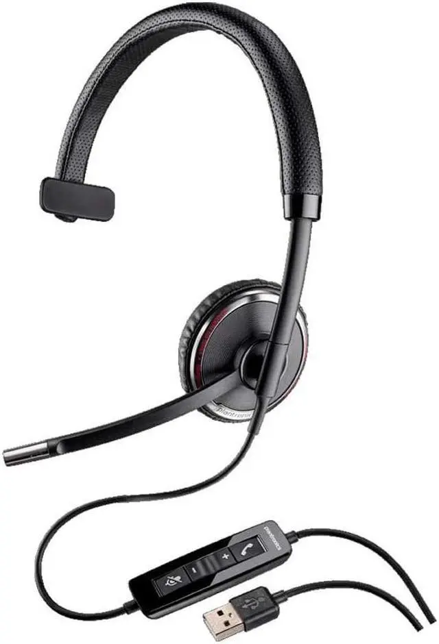 Main image of Plantronics 88860-02 Wired Headset, Black