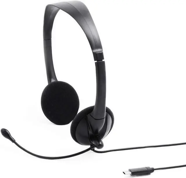 Main image of ALTEAM USB Type C Wired Headset with Mic Inline Volume Control, HD Stereo Sound Binaural On-Ear for VoIP Softphone, Video Conference UC Applications, Windows, Mac OS/OS X, Music, Online Game