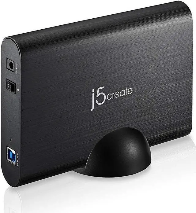 Main image of j5create 3.5 Inch SATA to USB 3.0 External Hard Drive Enclosure