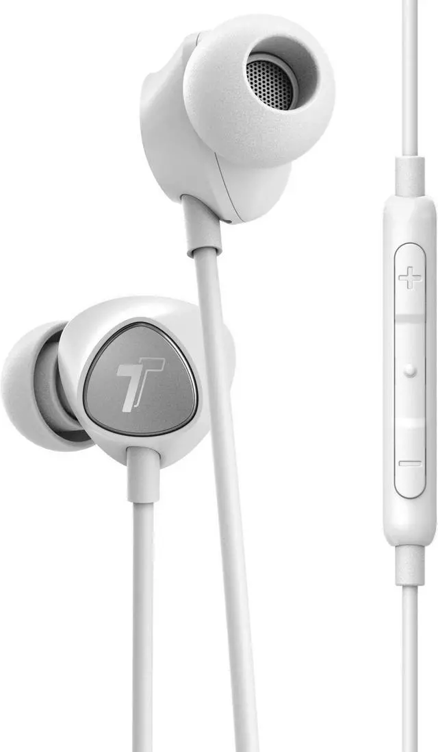 Alt view image 4 of 5 - Thore iPhone Earbuds with Lightning Connector MFi Certified by Apple Earphones (V100) Wired in-Ear Headphones with Volume Control & Mic for iPhone X, XS, XR, 11, 12, 13, 14 Pro Max (White Silver)