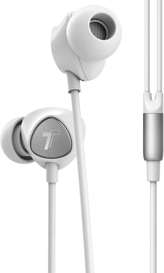 Alt view image 5 of 5 - Thore iPhone Earbuds with Lightning Connector MFi Certified by Apple Earphones (V100) Wired in-Ear Headphones with Volume Control & Mic for iPhone X, XS, XR, 11, 12, 13, 14 Pro Max (White Silver)