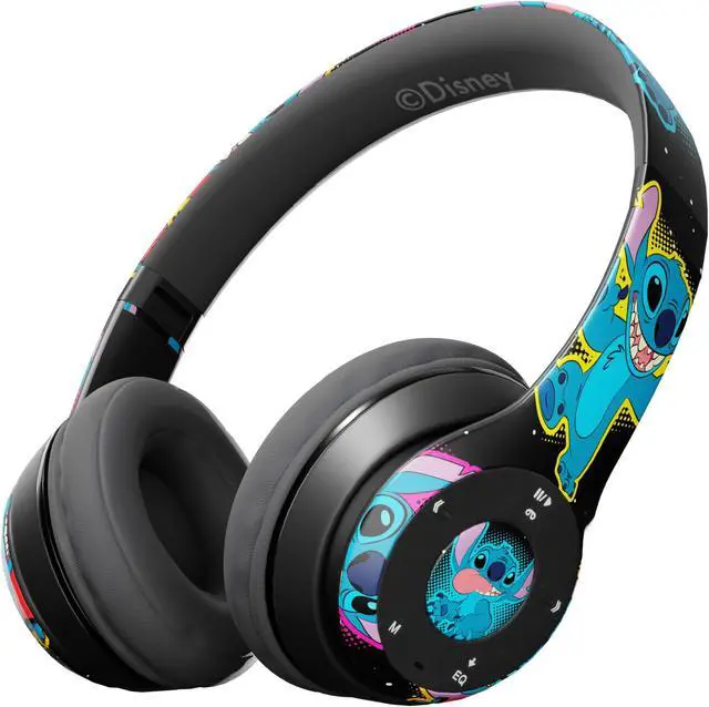 Main image of Disney Lilo & Stitch Bluetooth Over-Ear Headphones, Wireless Foldable Headset with Built-in Microphone - Lilo & Stitch Design, for Adults and Kids, Comfortable Auriculares: Electronics
