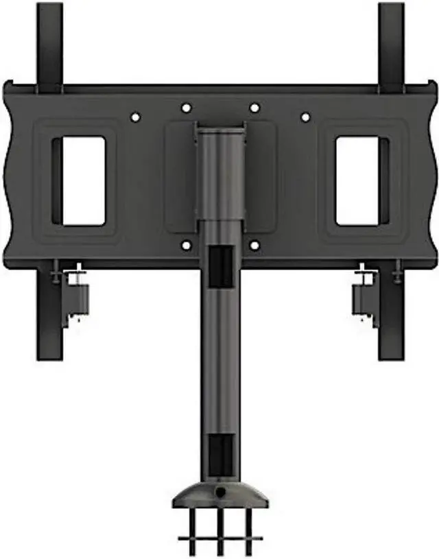 Alt view image 2 of 5 - Crimson DS50HL Bolt Down Security Table Stand, Black, 32" - 55" TV Size Range, 150lb (68kg) Weight Capacity, Max Mounting Pattern 454x400mm, 0-30 or 0-45 Degree Rotation Option