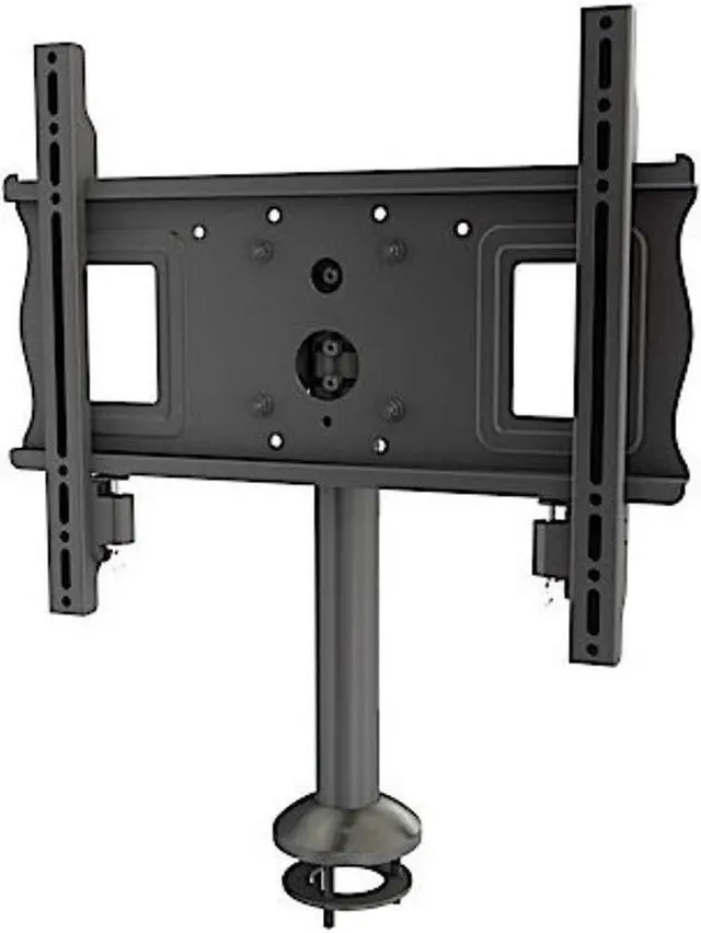Main image of Crimson DS50HL Bolt Down Security Table Stand, Black, 32" - 55" TV Size Range, 150lb (68kg) Weight Capacity, Max Mounting Pattern 454x400mm, 0-30 or 0-45 Degree Rotation Option