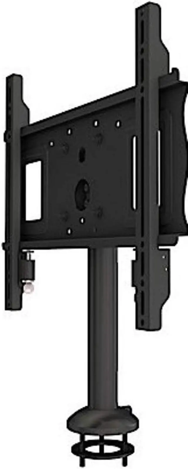 Alt view image 5 of 5 - Crimson DS50HL Bolt Down Security Table Stand, Black, 32" - 55" TV Size Range, 150lb (68kg) Weight Capacity, Max Mounting Pattern 454x400mm, 0-30 or 0-45 Degree Rotation Option