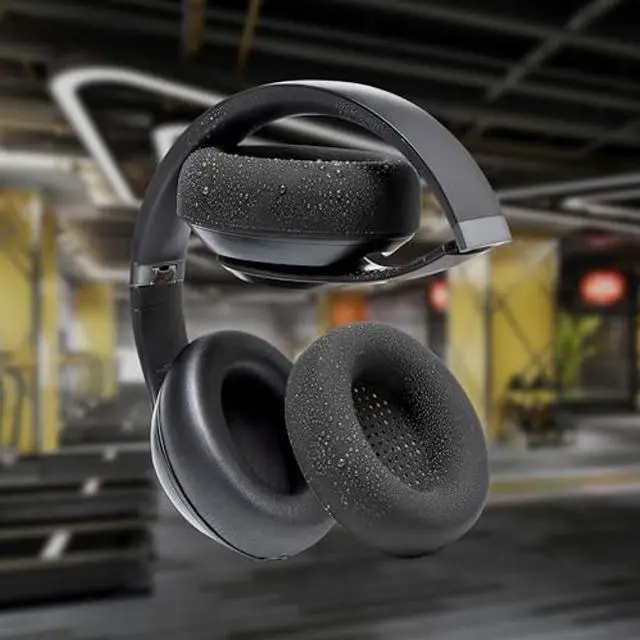 Alt view image 3 of 5 - WC SweatZ Studio Pro - Protective Silicone Earpad Covers for Beats Studio Pro Made by Wicked Cushions | Sweatproof & Easily Washable | Black