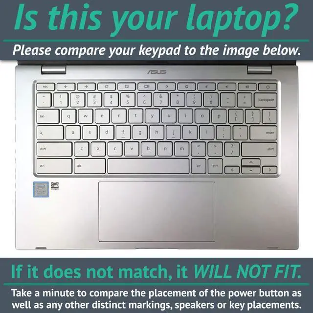 Alt view image 2 of 4 - MightySkins Skin for Asus Chromebook C425 14" (2019) - Desert Lion | Protective, Durable, and Unique Vinyl Decal wrap cover | Easy To Apply, Remove, and Change Styles | Made in the USA (ASCH1419-Deser