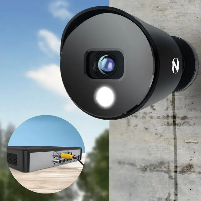 Alt view image 5 of 5 - Night Owl 12 Channel DVR Video Home Security Camera System with (6) Wired 1080p HD Indoor/Outdoor Deterrence Cameras and 1TB Hard Drive (Add up to 4 Wi-Fi Cameras)