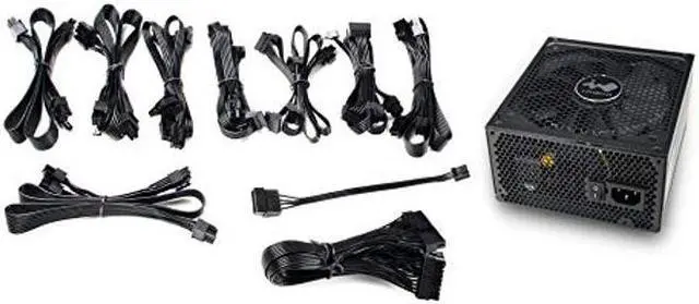Alt view image 4 of 5 - IN WIN P85 (P Series) 850 Watt Fully Modular Power Supply 80+ Gold Certified, Black
