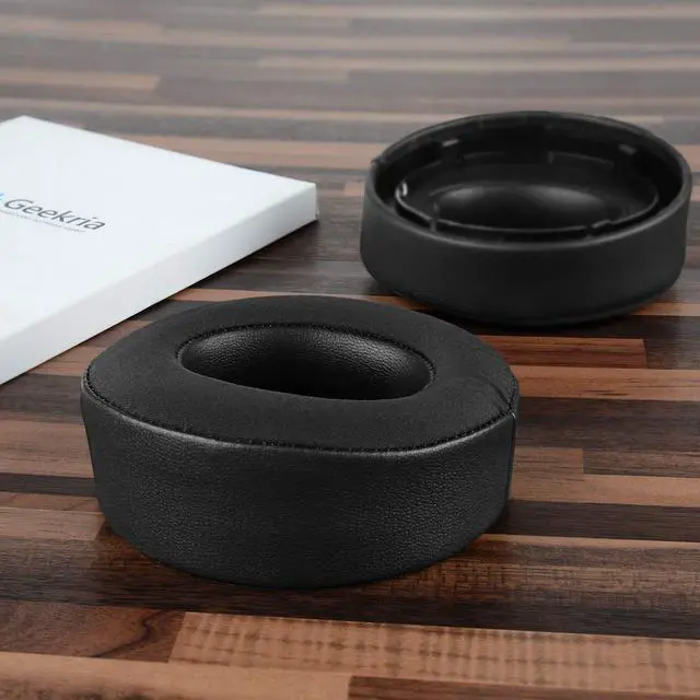 Alt view image 4 of 5 - Geekria Sport Cooling Gel Replacement Ear Pads for Sony Playstation 5 Pulse 3D PS5 Wireless Headphones Ear Cushions,Headset Earpads, Ear Cups Cover Repair Parts (Black)