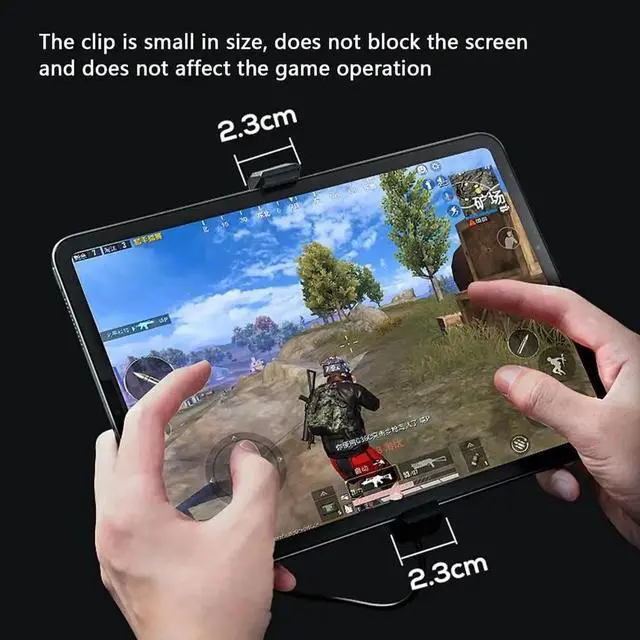 Alt view image 3 of 5 - Tablet Cooler Semiconductor Fan Gaming and Live Stream Fast Cooling Pad Radiator Heatsink with LED Temperature Display for 5-8.4 inches iOS/Android Pad Samsung Tab Compatible with CoD Warzone Mobile