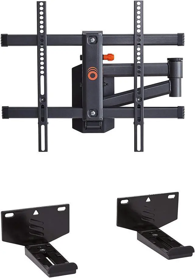 Main image of ECHOGEAR Swivel Full Motion TV Wall Mount & Universal Soundbar Wall Mount Bracket - for TVs Up to 60"