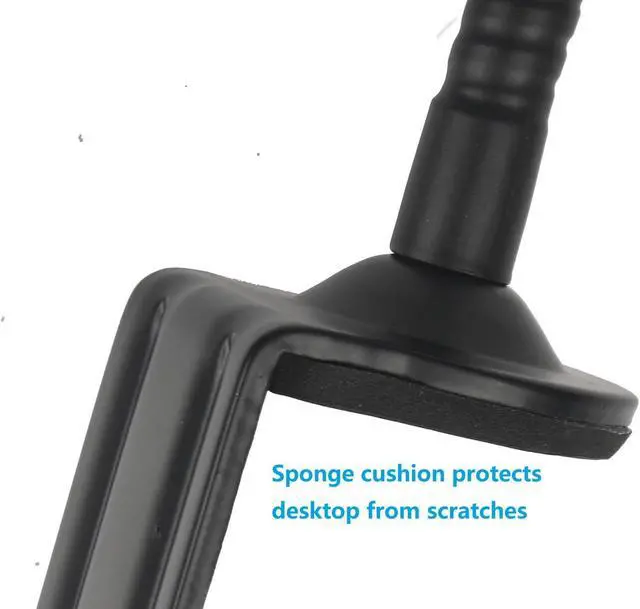 Alt view image 3 of 5 - Facecam Pro Webcam Stand, 24-Inch Clamp Mount Holder with Headphone Hook Compatible with Elgato Facecam, Facecam pro Webcams - 1/4''-20 Interface (max Load 0.5kg/1.1 lbs)