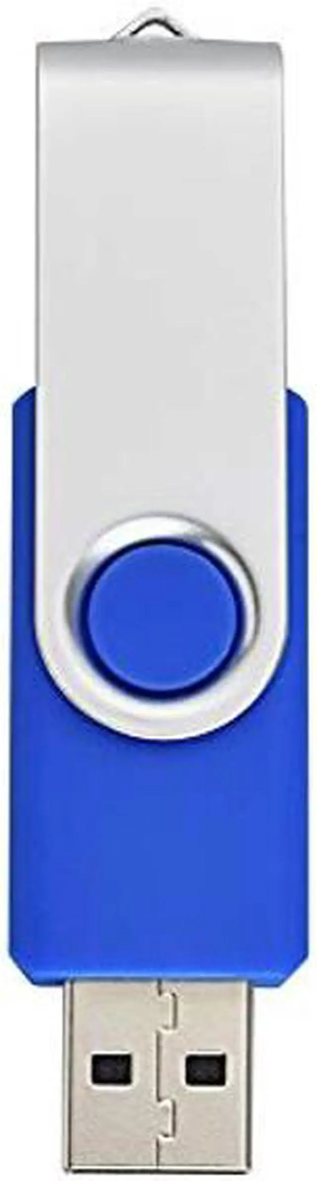 Alt view image 2 of 5 - Aiibe 8 GB Flash Drive 10 Pack USB Flash Drives 8G USB 2.0 Memory Stick Thumb Drive Data Storage Swivel Keychain Design Pen Zip Drives Wholesale/Lot/Bulk (10 Pack, 8GB, Blue)