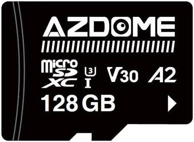 Main image of AZDOME 128GB Micro SD Card microSDXC Memory Card for AZDOME M550 GS63H Pro PG17-4K M550 Pro M200 M330 M300S M01 Pro Dash Cam Full HD & 4K UHD, U3, A2, V30