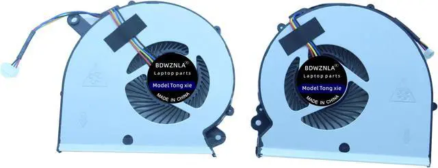 Main image of BDWZNLA Replacement New Laptop CPU + GPU Cooling Fan for Gigabyte RP64 RP64W P64 P64W PR65 RP65W Aero14 Aero15 15X 15W 15P 15KB V8 X9 Y9 aero15 Classic sa Series BS5005HS-U2N BS5005HS-U2M DC5V Fan