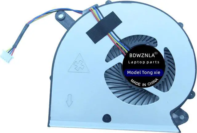 Alt view image 3 of 4 - BDWZNLA Replacement New Laptop CPU + GPU Cooling Fan for Gigabyte RP64 RP64W P64 P64W PR65 RP65W Aero14 Aero15 15X 15W 15P 15KB V8 X9 Y9 aero15 Classic sa Series BS5005HS-U2N BS5005HS-U2M DC5V Fan