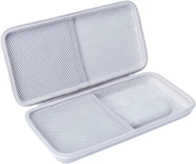 Alt view image 2 of 5 - Aenllosi Hard Carrying Case Compatible with Logitech MX Keys Mini Advanced Wireless Illuminated Keyboard (White)