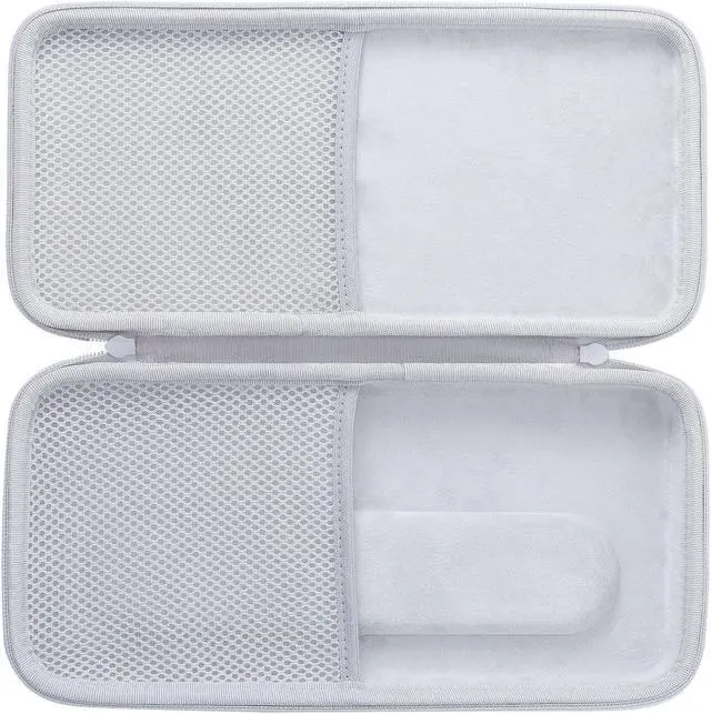 Alt view image 3 of 5 - Aenllosi Hard Carrying Case Compatible with Logitech MX Keys Mini Advanced Wireless Illuminated Keyboard (White)