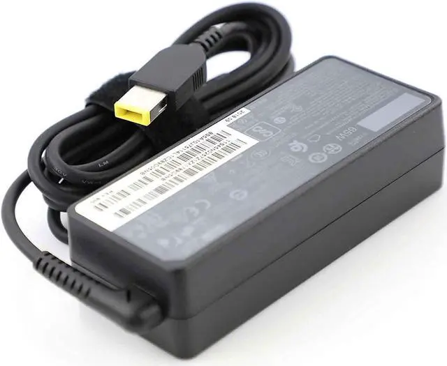 Alt view image 5 of 5 - Genuine 65W 45W Square Tip Charger for Lenovo Q24i-1L 66C0 Monitor 20V 3.25A Power Supply Adapter Cord