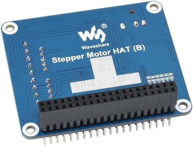 Alt view image 4 of 5 - Coolwell HRB8825 Stepper Motor HAT Compatible Raspberry Pi Series Board/Jetson Nano, Drives Two Stepper Motors, 6 Available Microstepping Modes