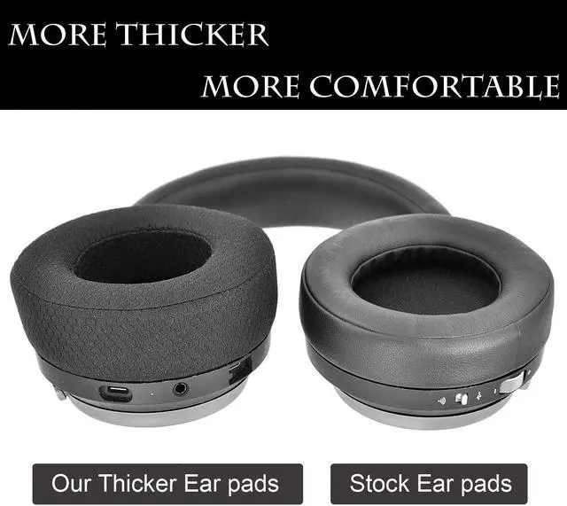 Alt view image 5 of 5 - Upgrade Virtuoso XT Thicker Earpads - 2 pair Replacement Ear Cushion Compatible with Corsair Virtuoso RGB Wireless SE Gaming Headset