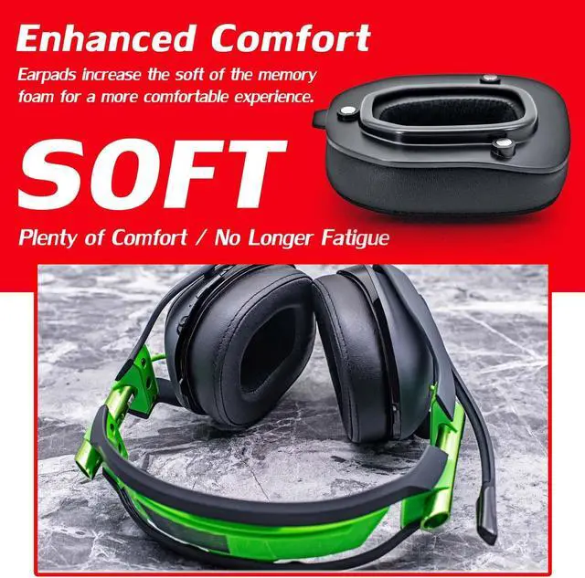 Alt view image 5 of 5 - A50 GEN 3 MOD KIT Ear Pads for Astro A50 GEN 3 Headset I with Headband by DIMOST - NOT FIT GEN 4
