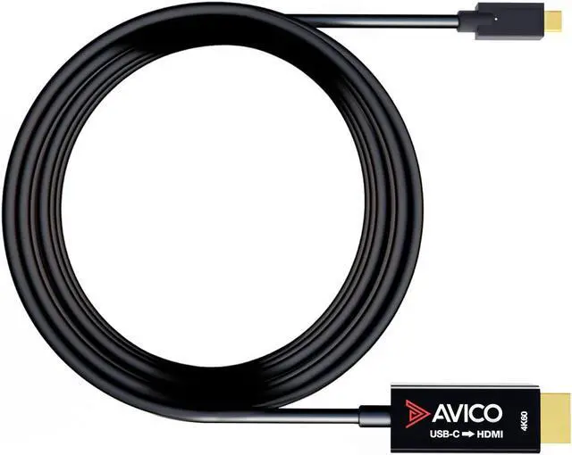 Main image of Avico USB C to HDMI 2.0 Adapter, 4K@60Hz, HDR, HDCP 2.2, 144Hz, Thunderbolt Compatible