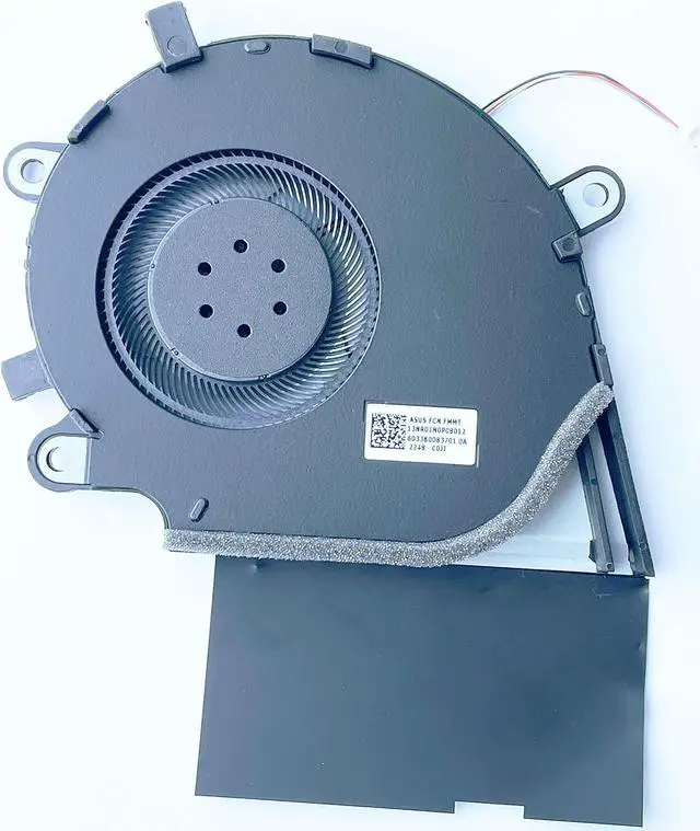 Alt view image 4 of 5 - New CPU+GPU Cooling Fan Replacement for ASUS ROG Strix G731 G731G G731GT G731GW G17 G712 G712LU G712LV G712LW G712LWS G532L G712L G732LW Series DC12V DFSDK22105182L FMMT DFSCK22115181L FMMU
