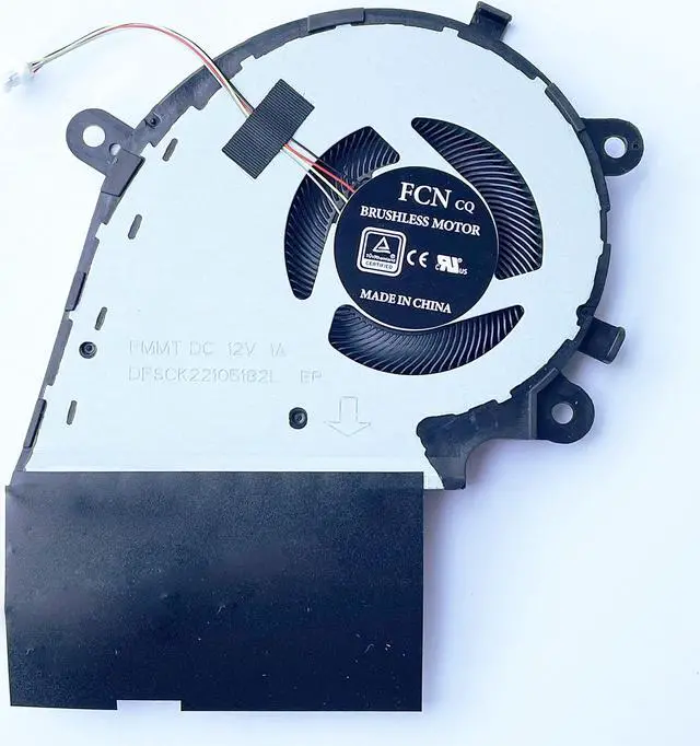 Alt view image 5 of 5 - New CPU+GPU Cooling Fan Replacement for ASUS ROG Strix G731 G731G G731GT G731GW G17 G712 G712LU G712LV G712LW G712LWS G532L G712L G732LW Series DC12V DFSDK22105182L FMMT DFSCK22115181L FMMU