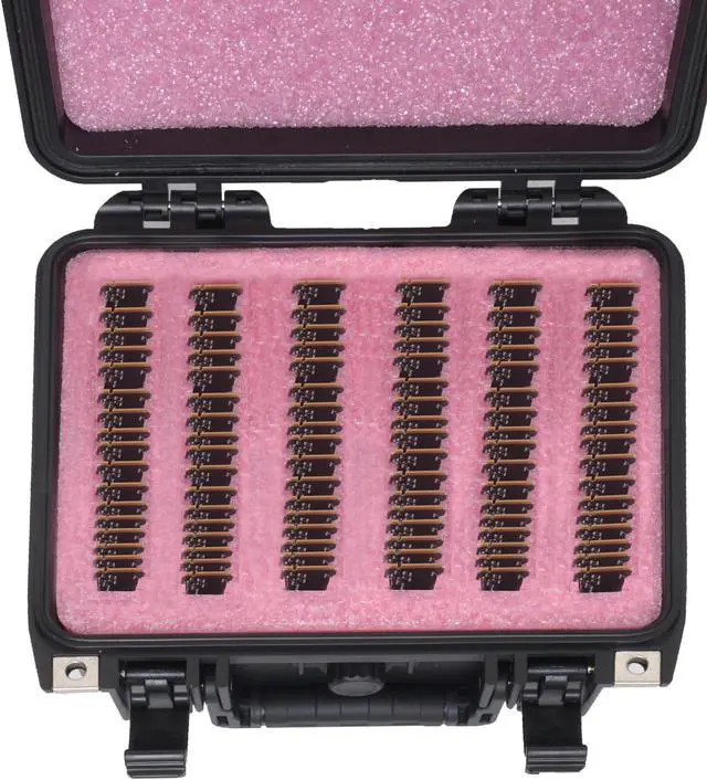Alt view image 5 of 5 - Case Club Small HDD & SSD Internal Drive Storage Case. Hard-Shell, Anti Static, Protective, Waterproof, Airtight, Padlockable