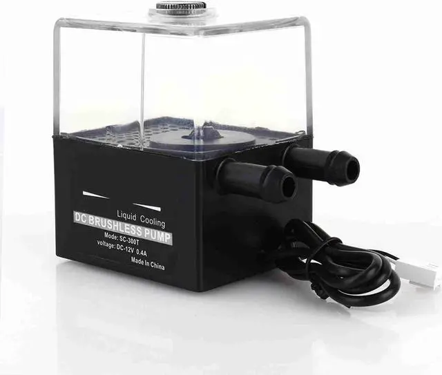 Alt view image 5 of 5 - 1Pc CPU Water Cooling Pump, Sc-300t 12v DC Ultra-Quiet 300L/H for CPU Liquid Cooling.