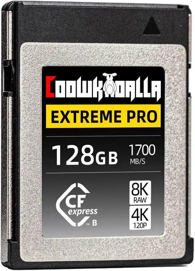 Alt view image 2 of 5 - Coowkooalla CFexpress Type B Memory Card,Sd Card Cfexpress,Up to 1700MB/s Read,Raw 8K Video (128GB)