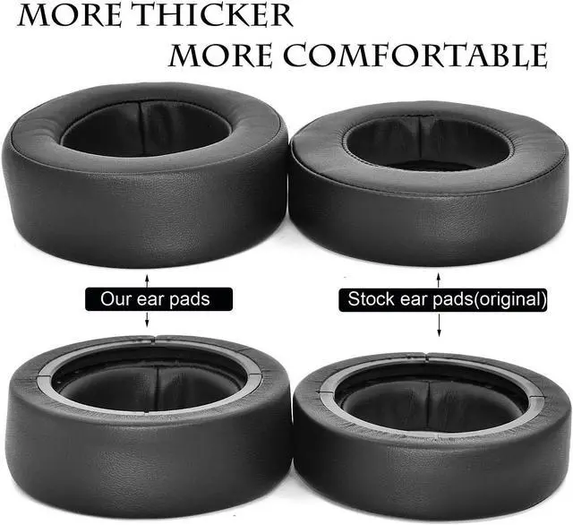 Alt view image 4 of 5 - defean Repair Parts Suit Replacement Ear Pads and Headband Pad Compatible with Corsair HS50 Pro HS60 HS70 Headphone