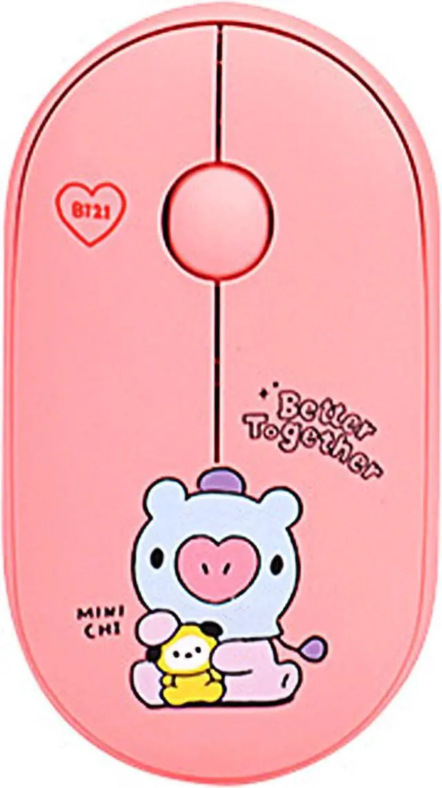 Main image of Hamee BT21 MY LITTLE BUDDY SERIES Mouse [Computer Mouse Wireless Cute] [Silent Nano Receiver Mouse Office Birthday] [BT21 Mouse] for Laptop, iPad, MacOS, PC, Windows, Android - MANG