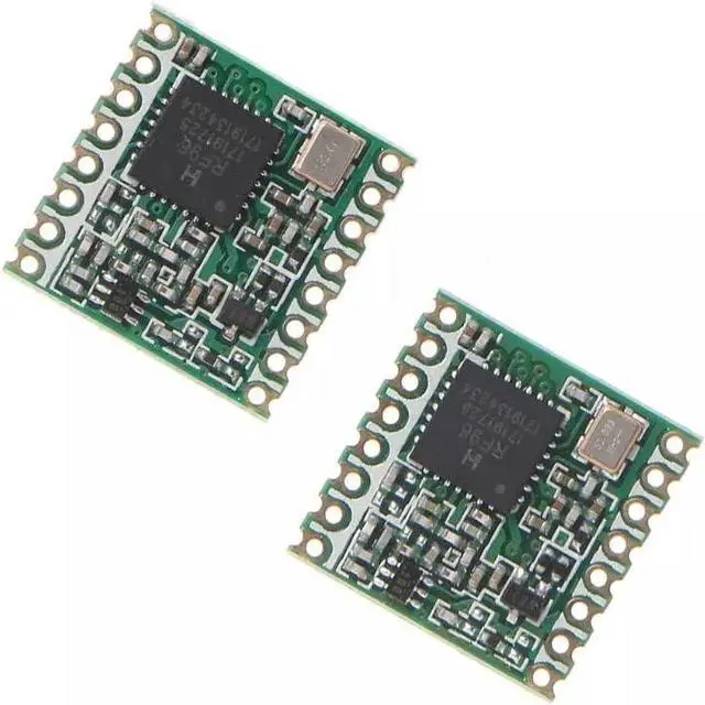 Main image of Lubeby Smart HopeRF Original sx1276 Based RF Module, LoRa1276 RFM95W 915Mhz Lora Ultra Long Range Transceiver (RFM95W (915MHz) * 2 PCS)