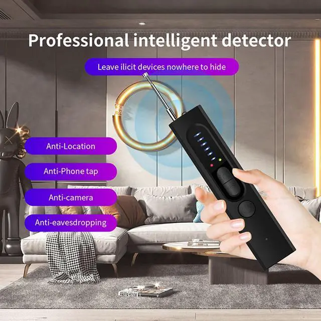 Alt view image 4 of 5 - HYO&ZOY Hidden Camera Detectors, GPS Detector, Privacy Protector, RF Signal/Magnetic/Bug/Hidden Devices Detector for GPS Tracker Listening Device Camera Finder for Car Office Trave