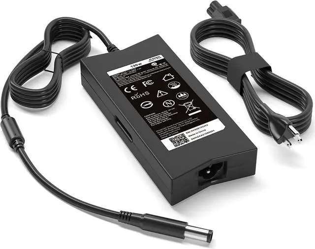 Main image of PA-4E DA130PE1-00 7.4x5.0mm 130W for Dell Inspiron 15 7000 7559,Dell XPS 15(L502x) 17(L702x),JU012 CM161 Dell 130W Laptop Charger,Dell 130w AC Adapter,Dell D6000 Docking Station Power Cord.